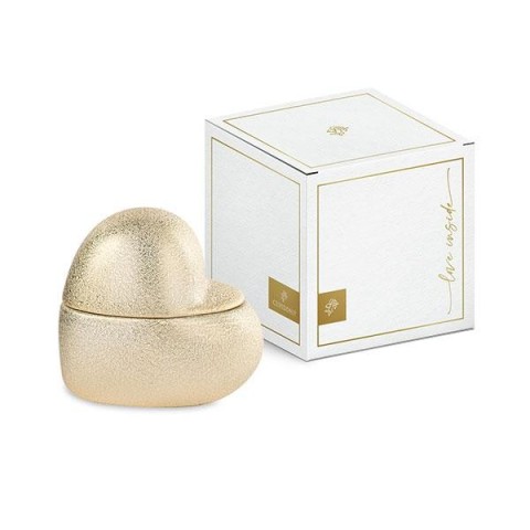 CANDELA CUORE ORO 7.5XH11.5 SCATOLATA